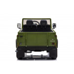 Elektrické autíčko Land Rover Defender - nelakované - zelené
